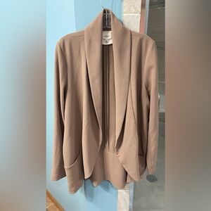 Aritzia Wilfred North Blazer - Tan, Size 10